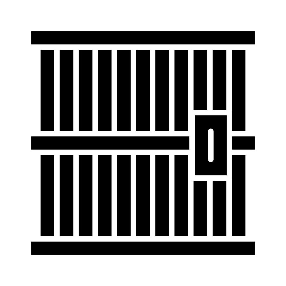 Jail vector icon