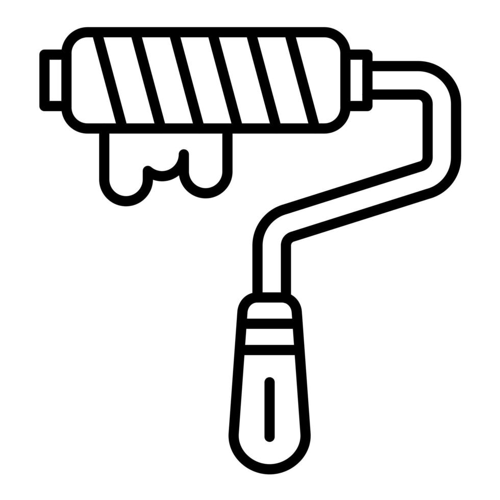 Paint Roller vector icon