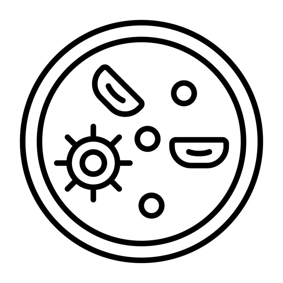 Petri Dish vector icon