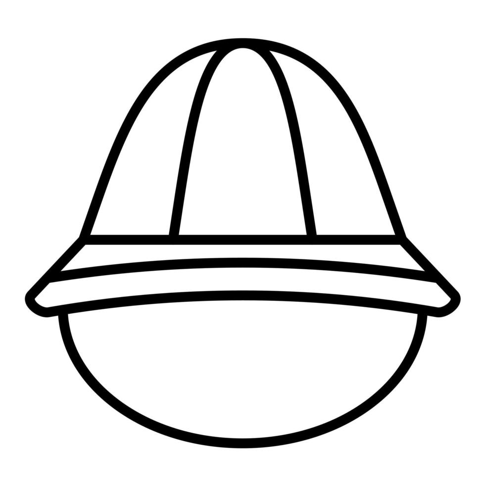 Sun Hat vector icon