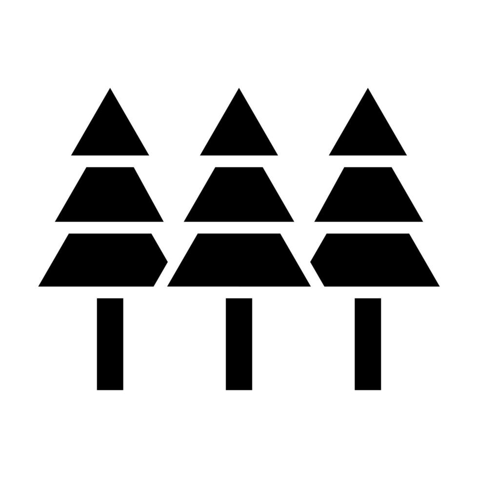Trees vector icon