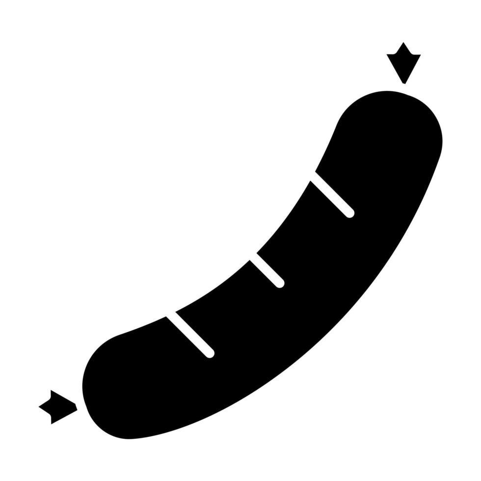 Sausage vector icon