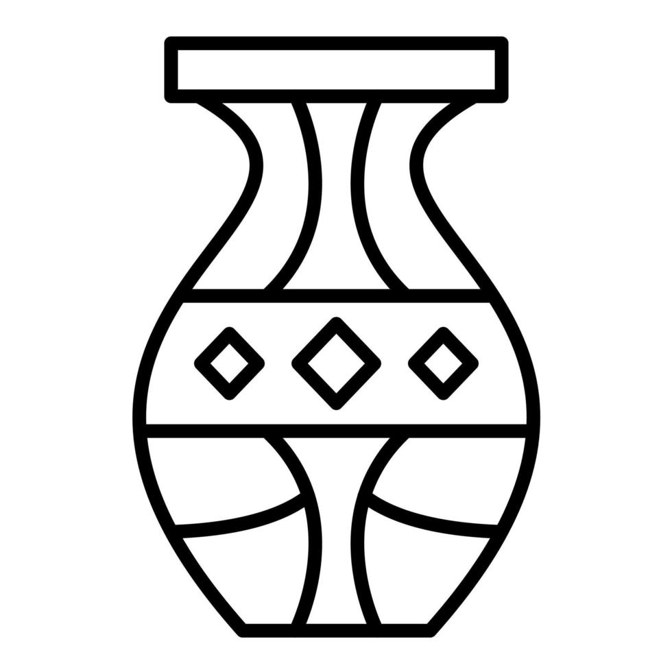 Vase vector icon