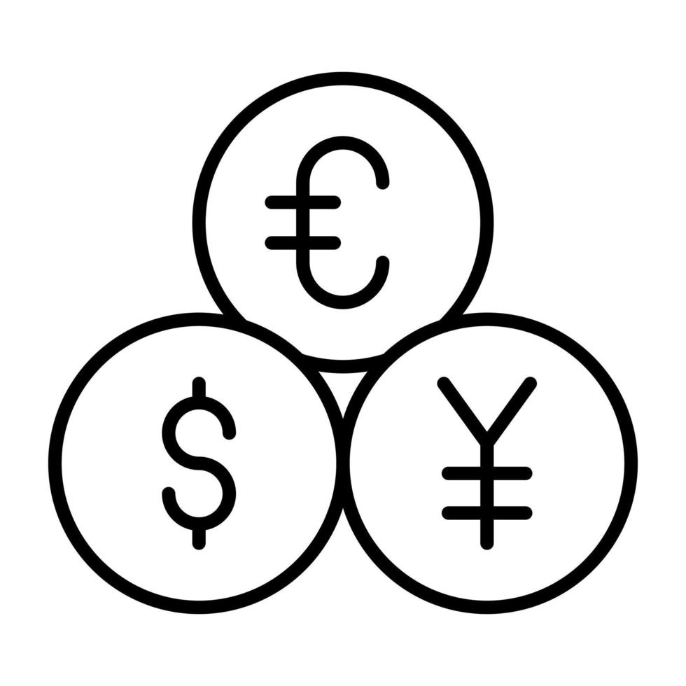 Currency vector icon