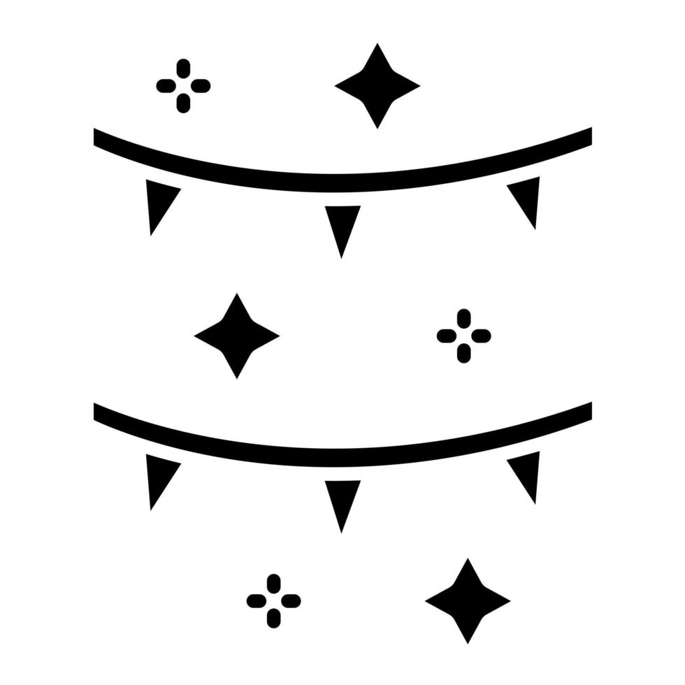 Party Decoration vector icon