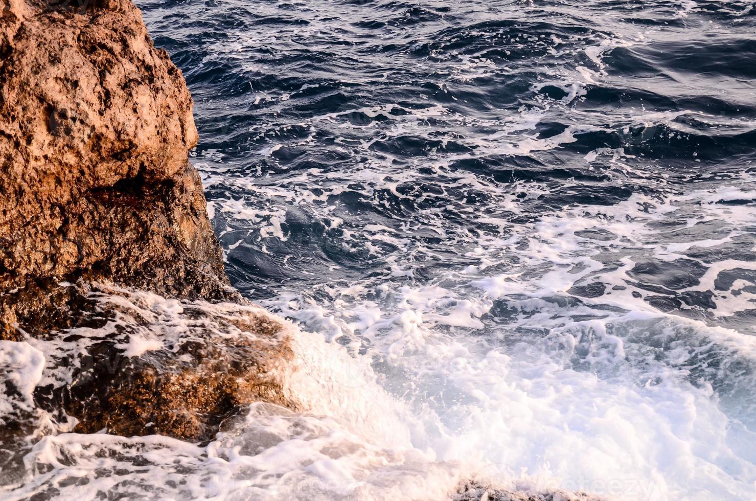 Scenic coastal view photo
