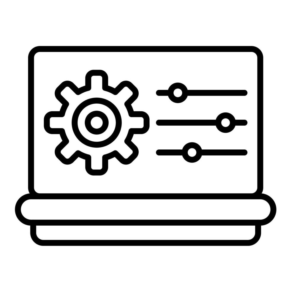 Control Panel vector icon 21711702 Vector Art at Vecteezy