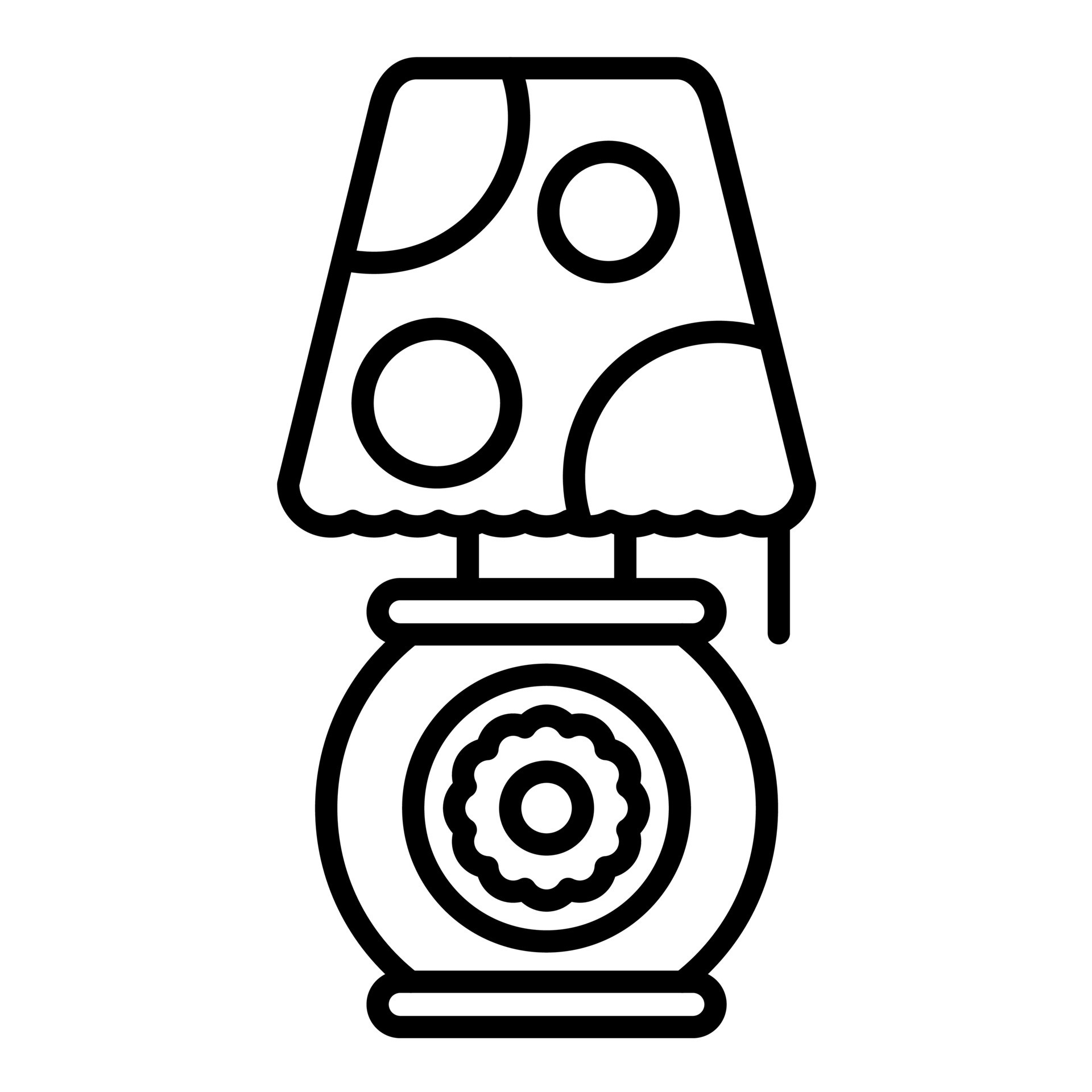 Table Lamp vector icon 21711760 Vector Art at Vecteezy