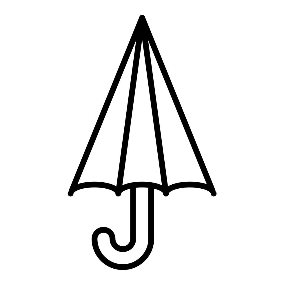 Closed Umbrella vector icon