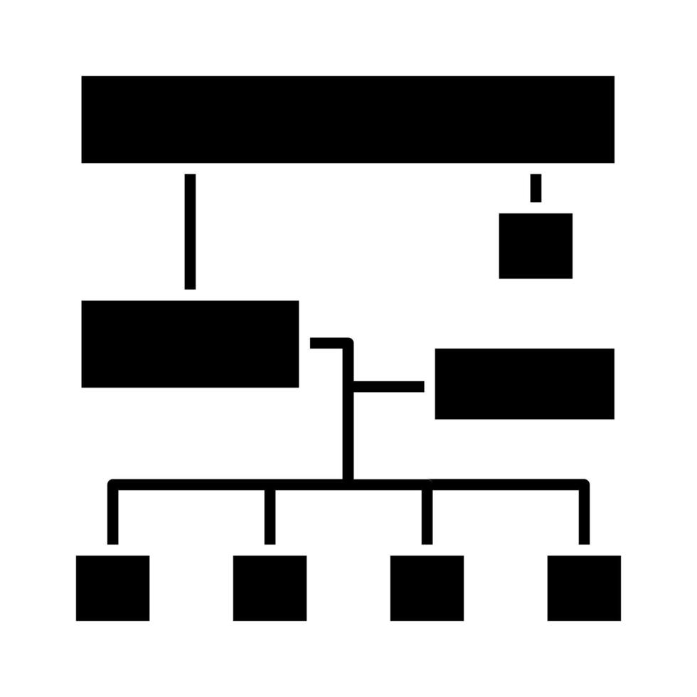 mapa del sitio vector icono