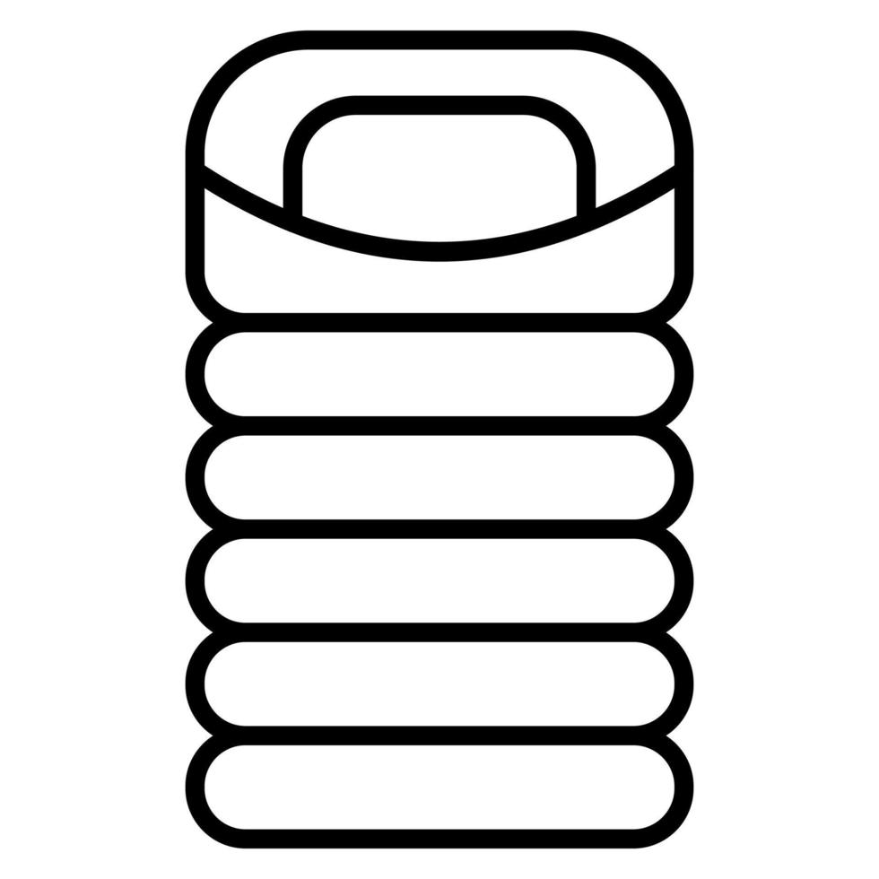 Sleeping Bag vector icon