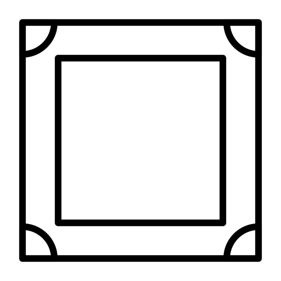 Picture Frame vector icon