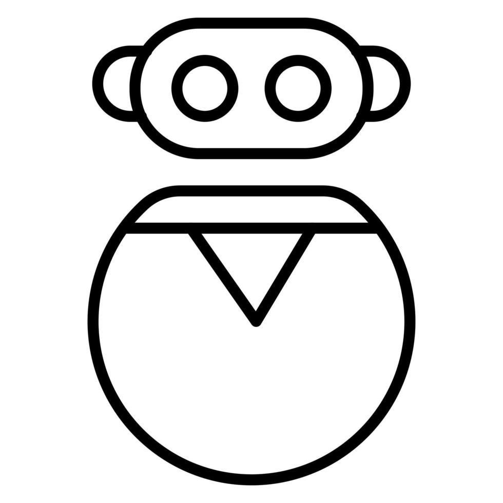 Robot vector icon