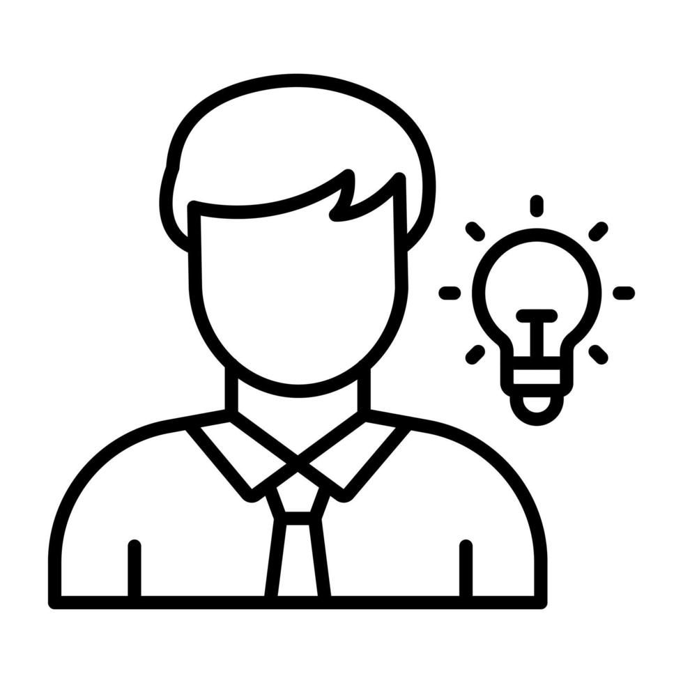 Entrepreneur vector icon