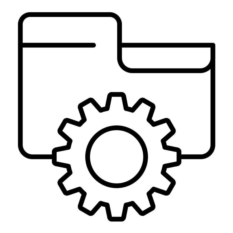 Project Folder vector icon 21712008 Vector Art at Vecteezy