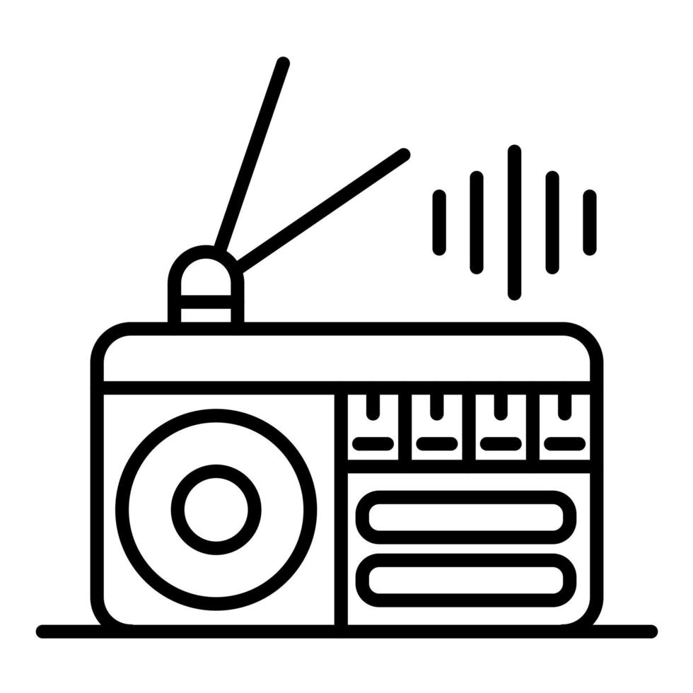 Analogue Media vector icon