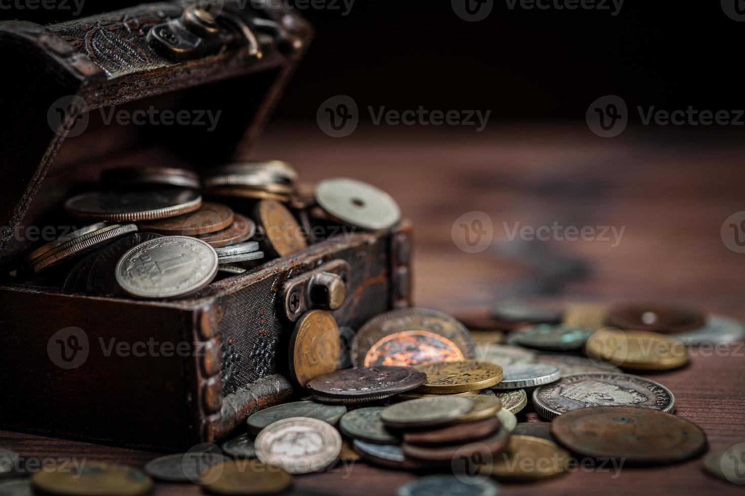 monedas antiguas de todo el mundo desde 1940 hasta el nuevo milenio foto