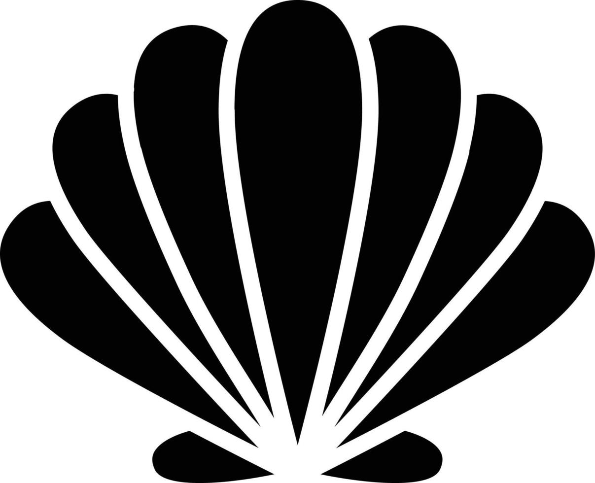 Shell Vector Icon Design Illustration