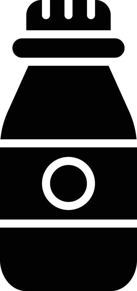 Vial bottle Vector Icon Design Illustration