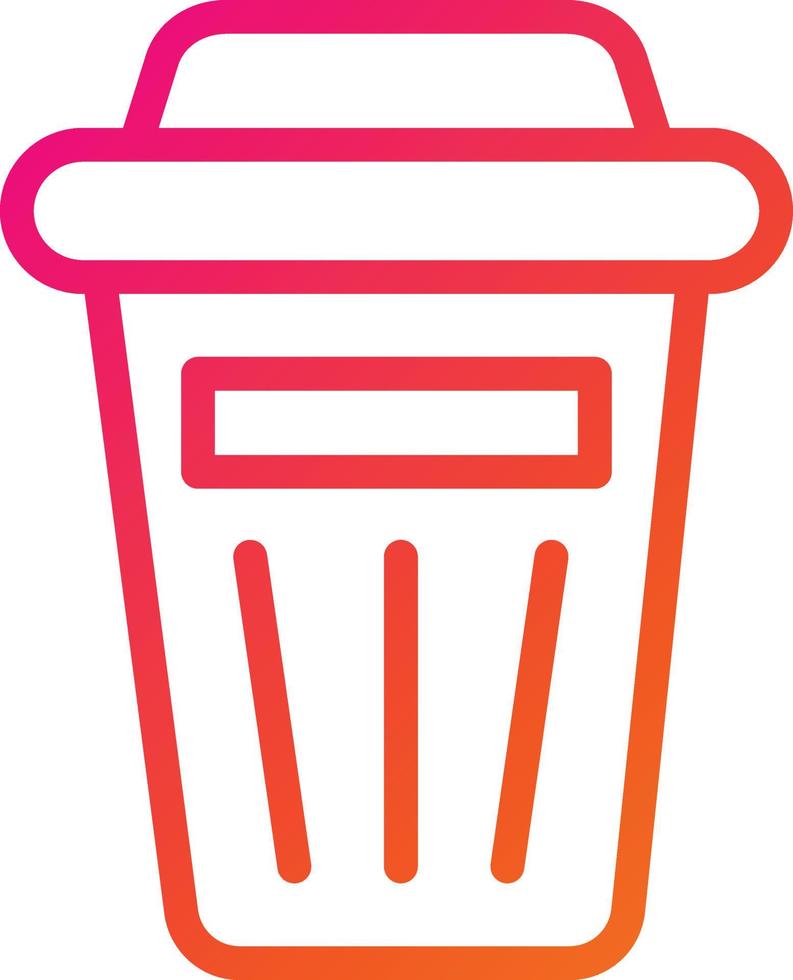 Trash Vector Icon Design Illustration