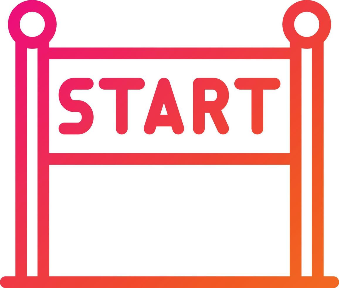 Start Vector Icon Design Illustration