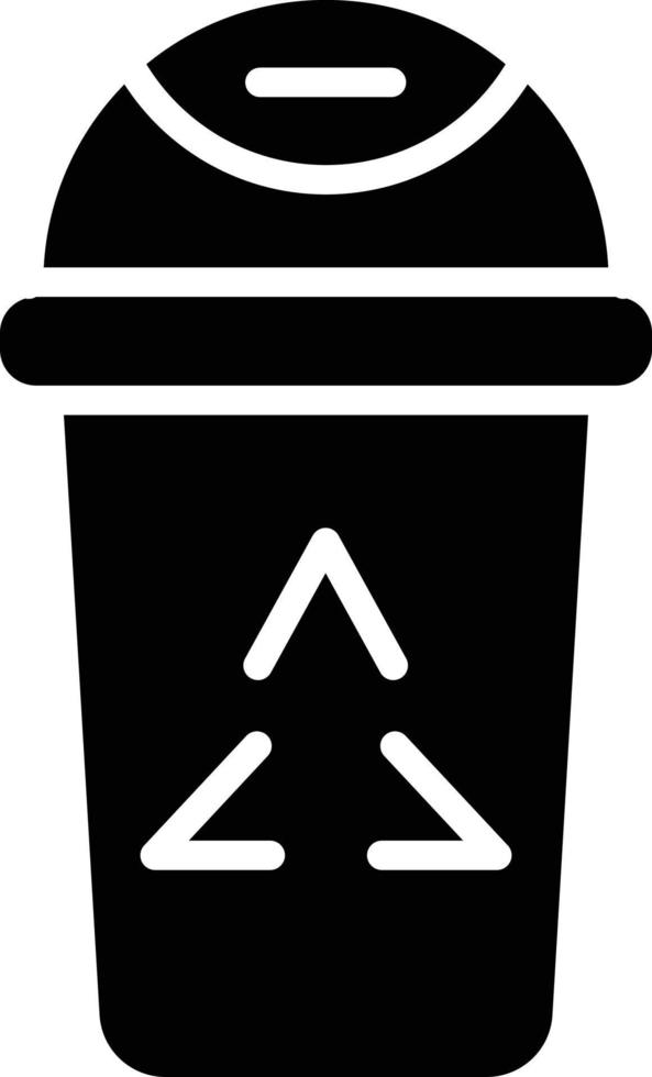 Recycle bin Vector Icon Design Illustration