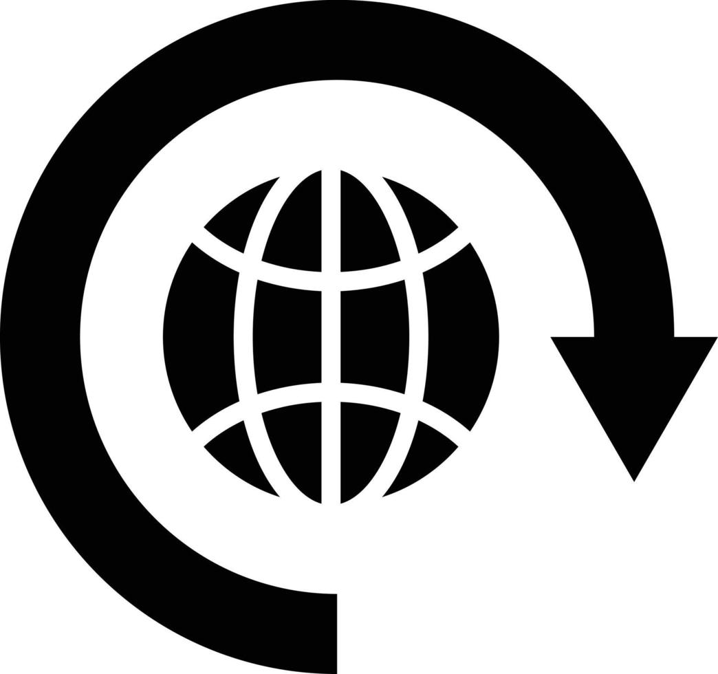 Ilustración de diseño de icono de vector de todo el mundo