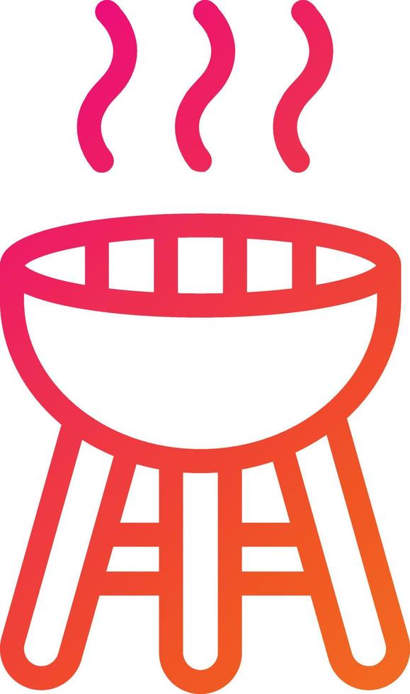 Barbecue Vector Icon Design Illustration