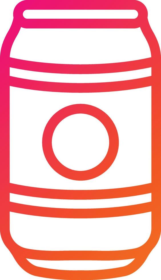 Can Vector Icon Design Illustration