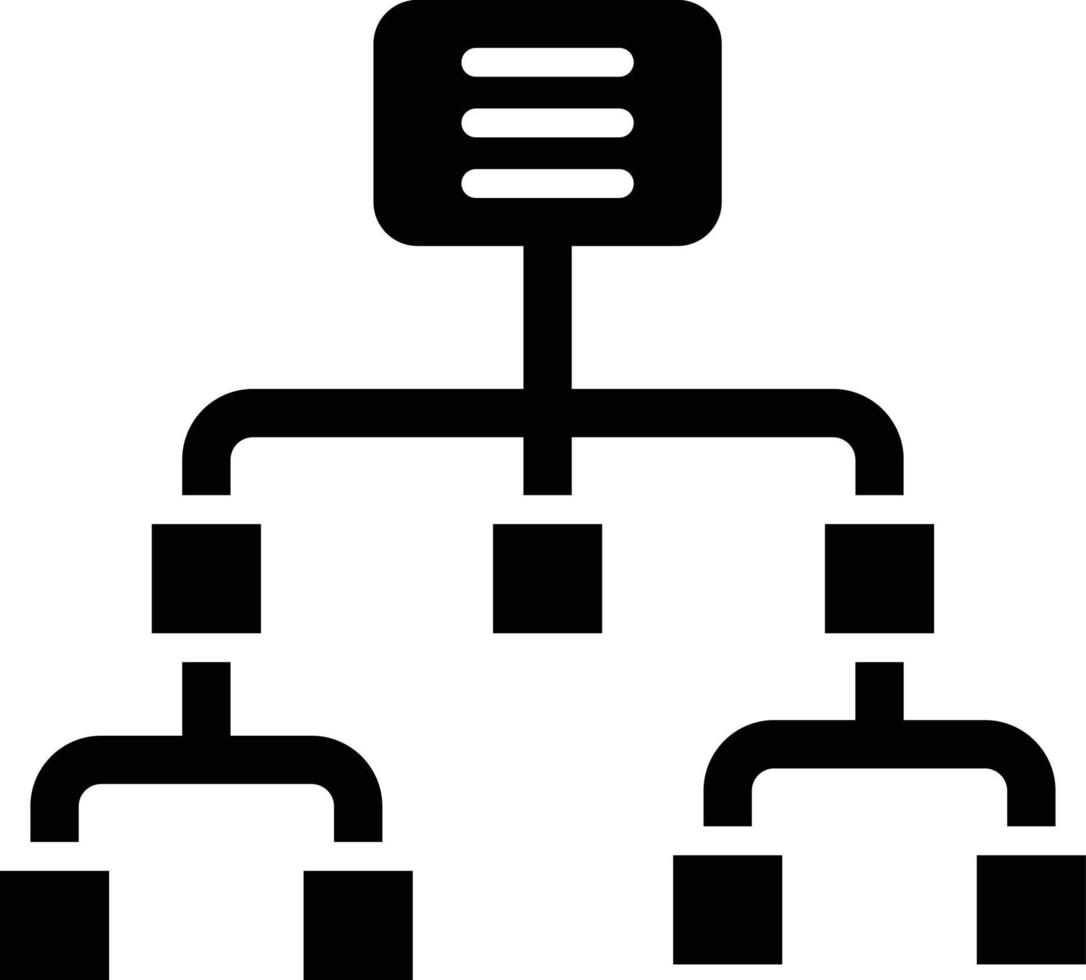 Sitemap Vector Icon Design Illustration