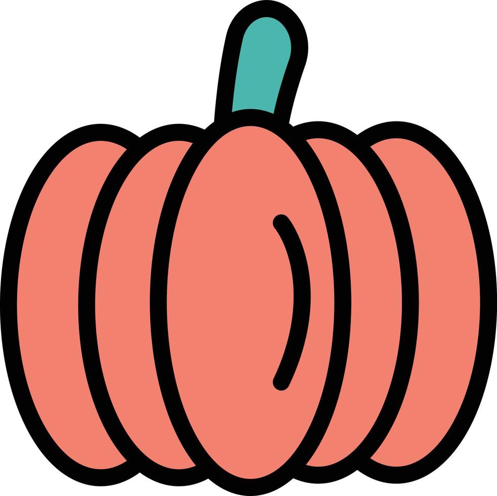 Pumpkin Vector Icon Design Illustration