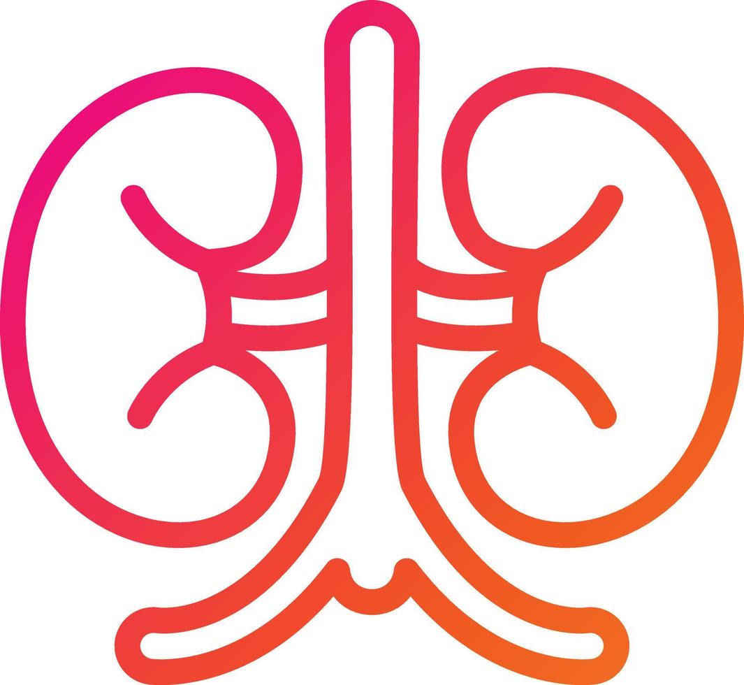 Kidney Vector Icon Design Illustration