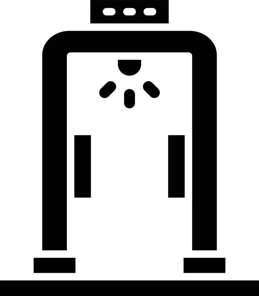 Metal detector Vector Icon Design Illustration