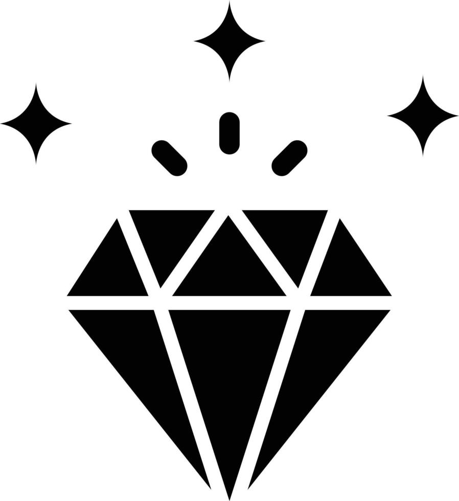 Diamond Vector Icon Design Illustration