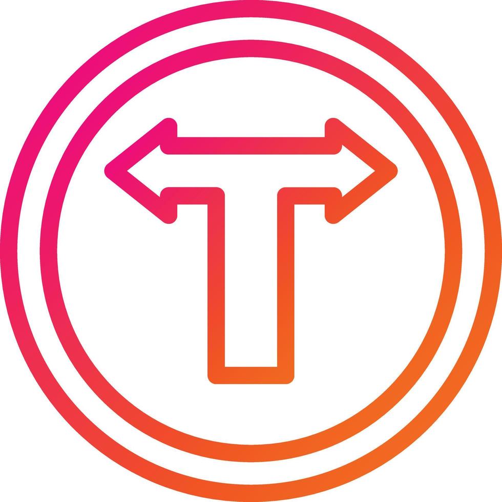 Split Vector Icon Design Illustration