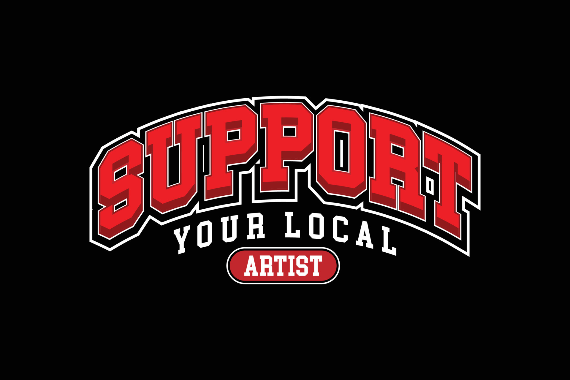 Streetwear support design templates vector for clothing brand 21714466