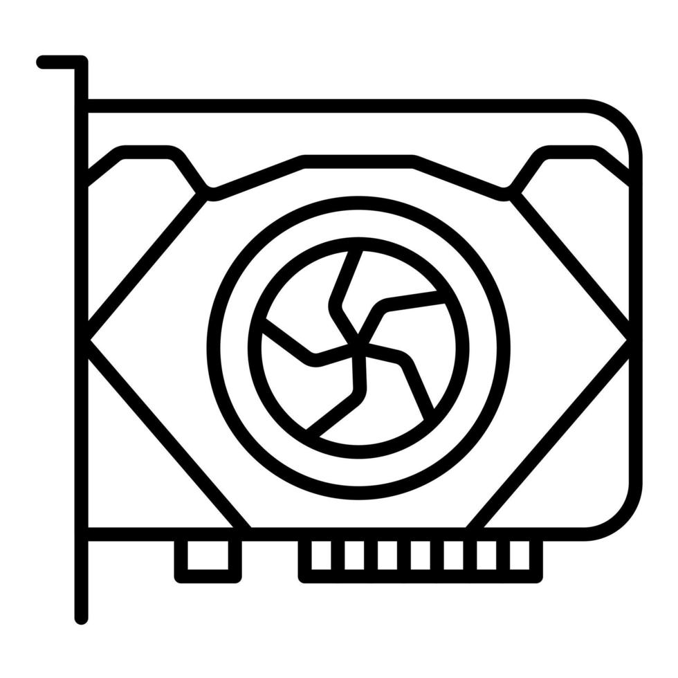 Vga Card vector icon