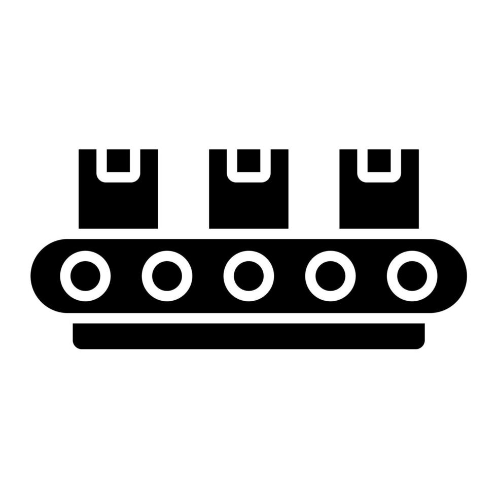 Conveyor Belt vector icon