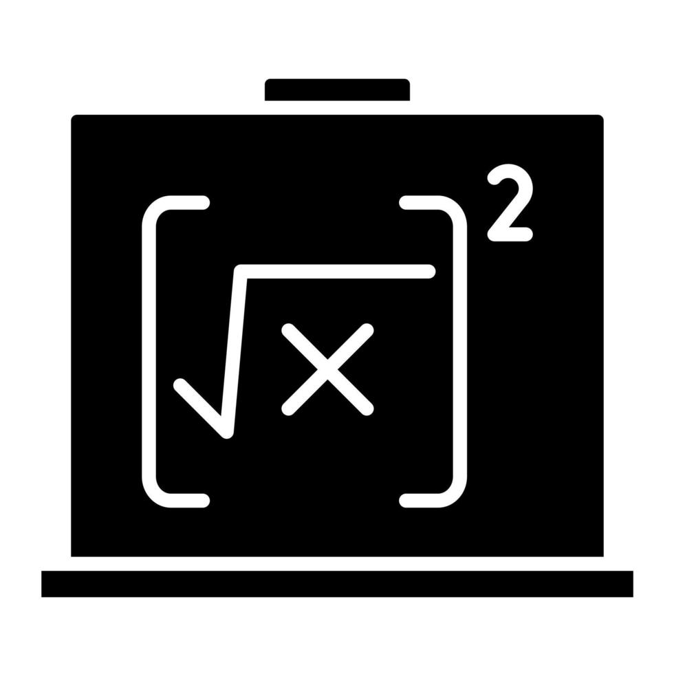 Formula vector icon