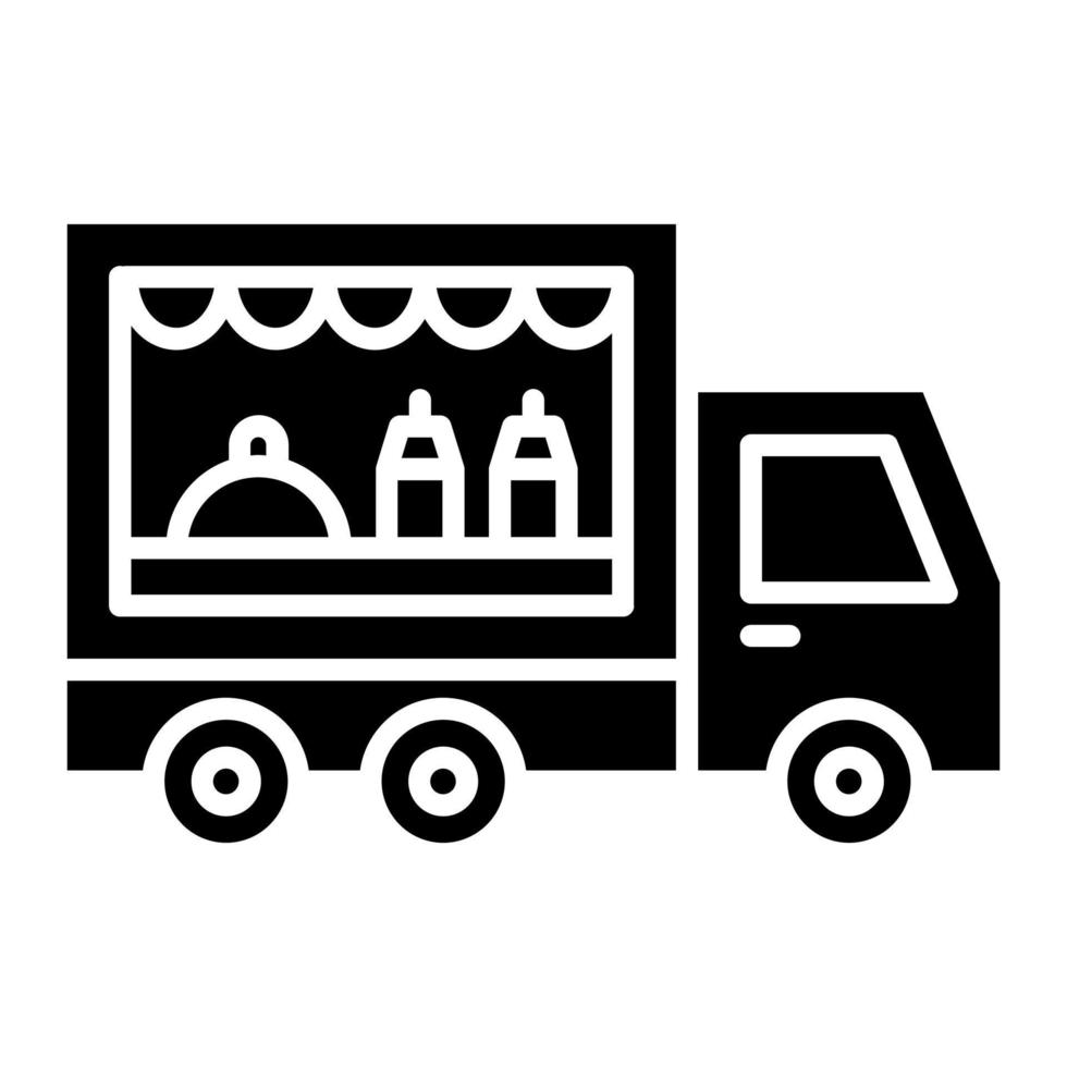 Food Truck vector icon