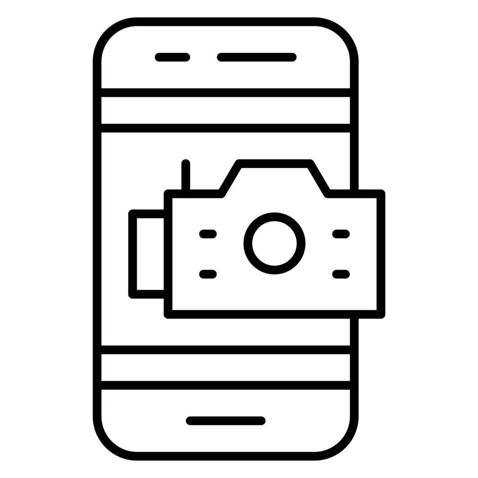 Smartphone Camera vector icon