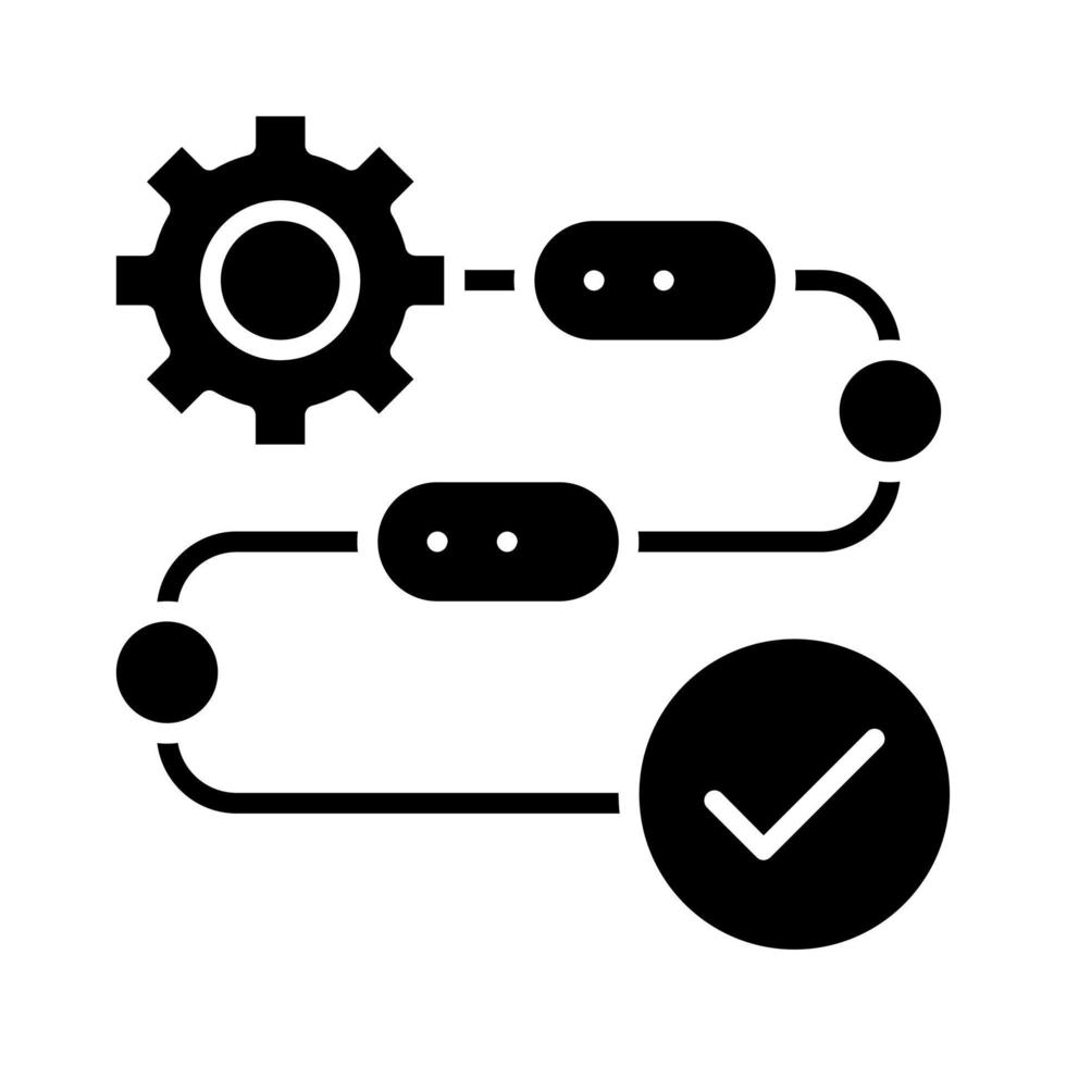 icono de vector de proceso