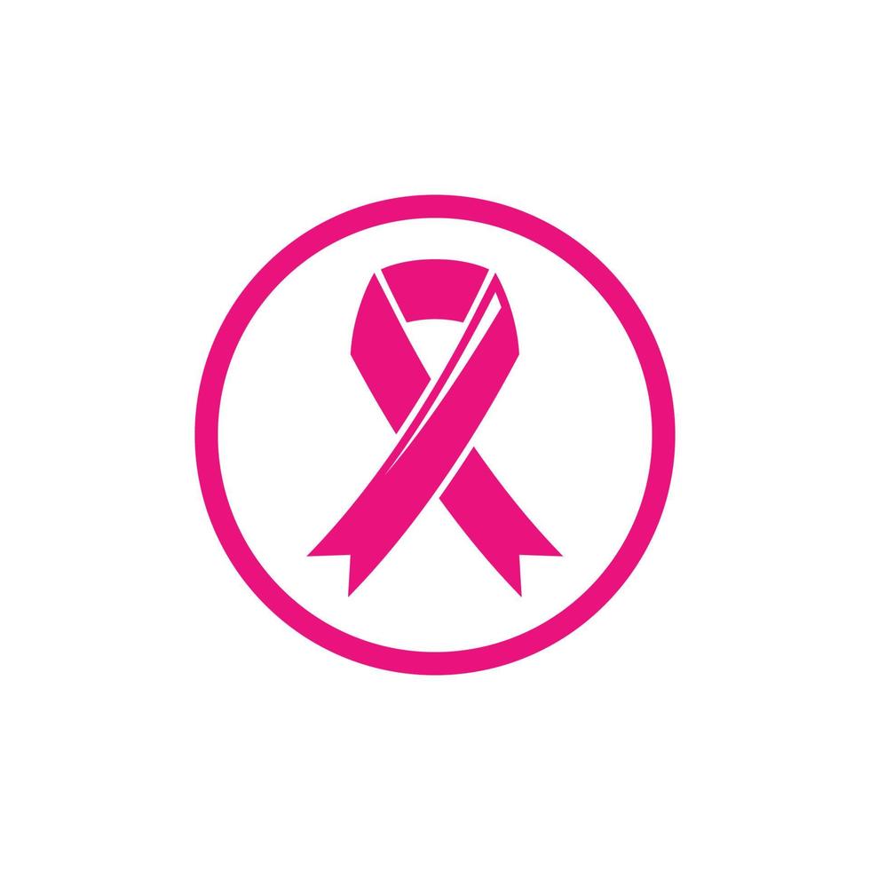 breast cancer ribbon vector illustration design