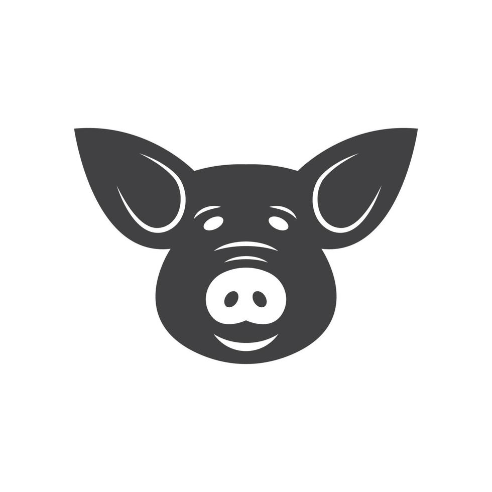 pig vector icon illustration design