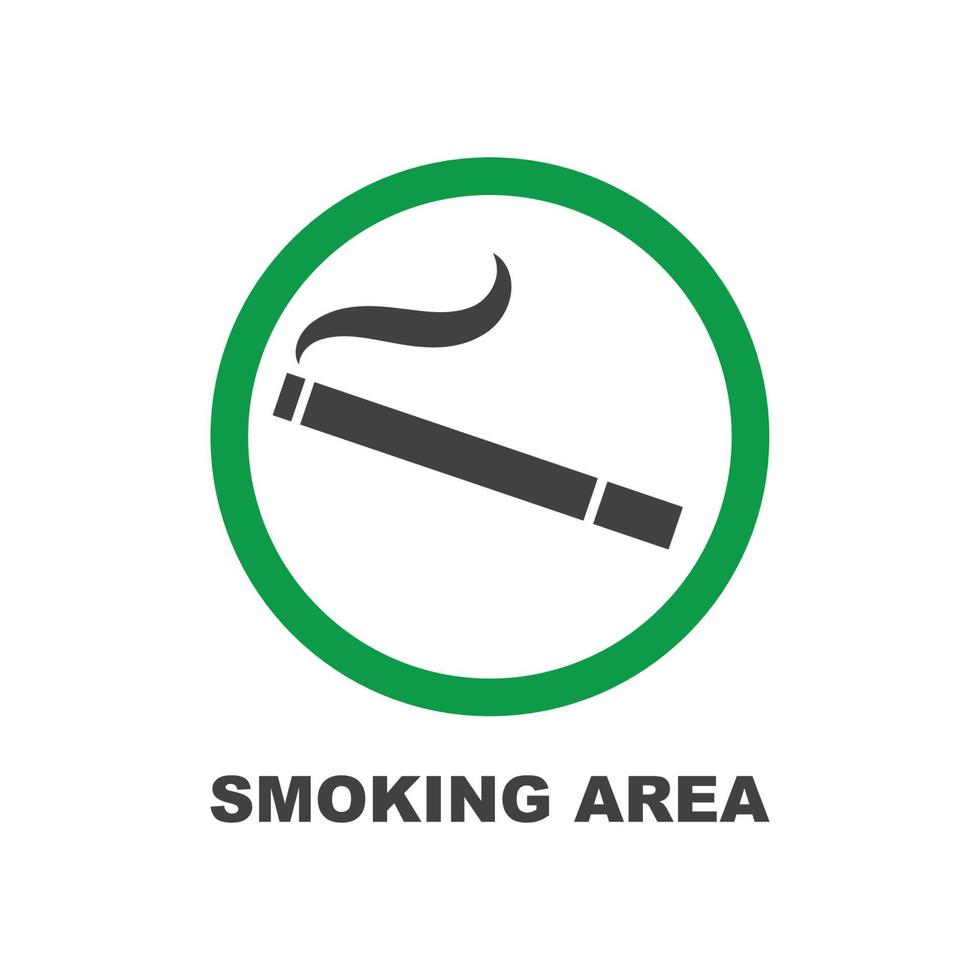 smoking sign vector illustration design