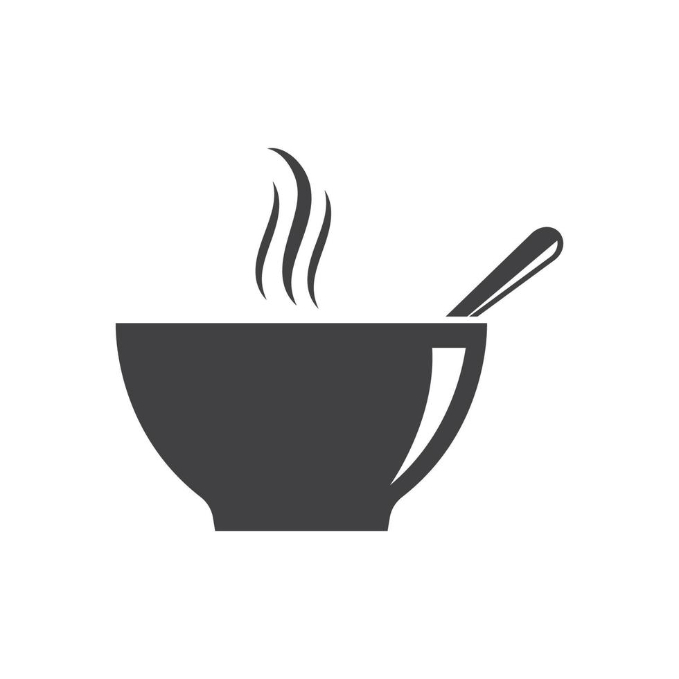 bowl vector icon  illustration