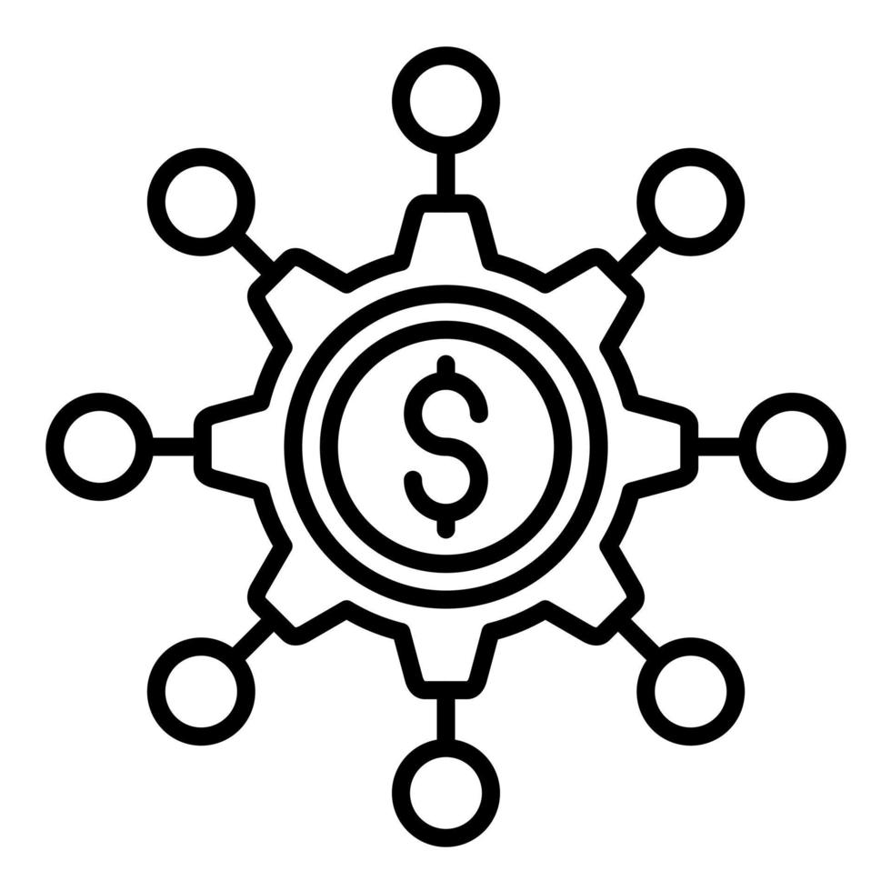 Crowdfunding Portal vector icon