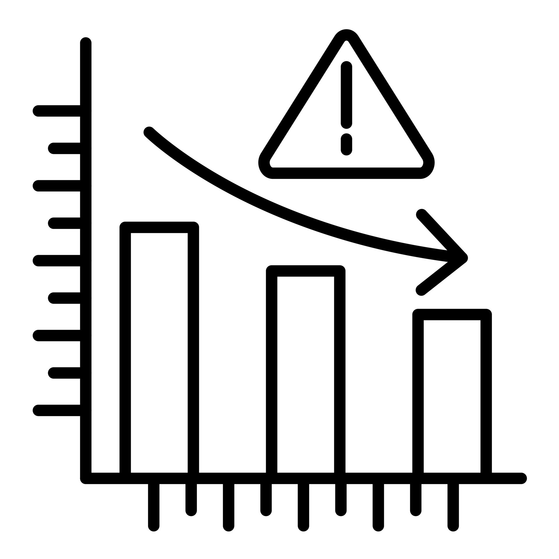 Market Risk vector icon 21715214 Vector Art at Vecteezy