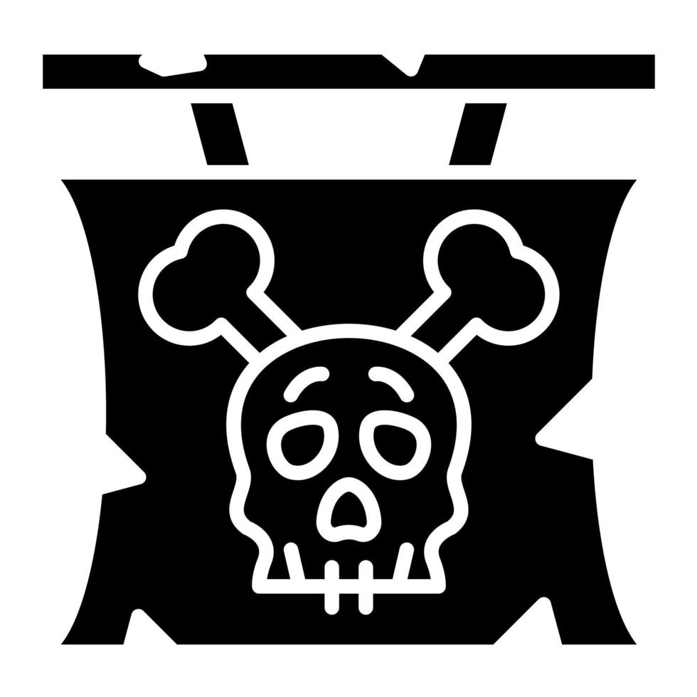 Jolly Roger vector icon