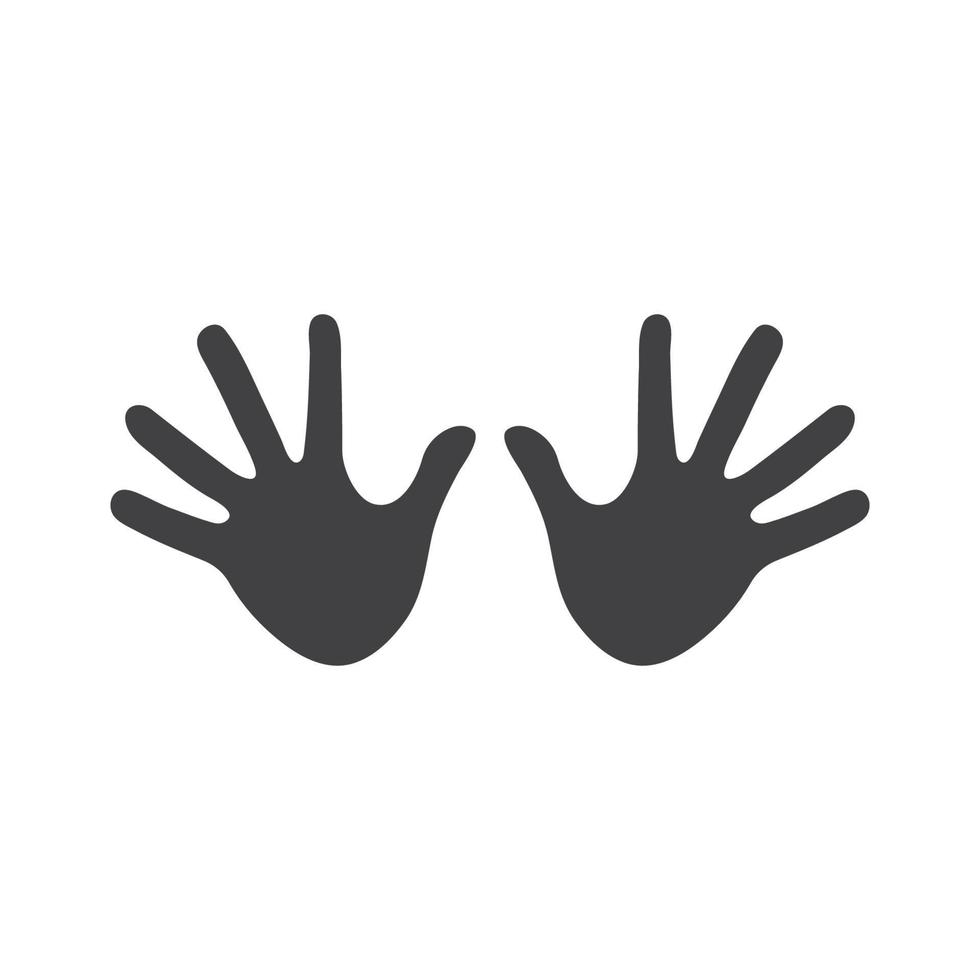 Hand stop and denied icon  vector  illustration design